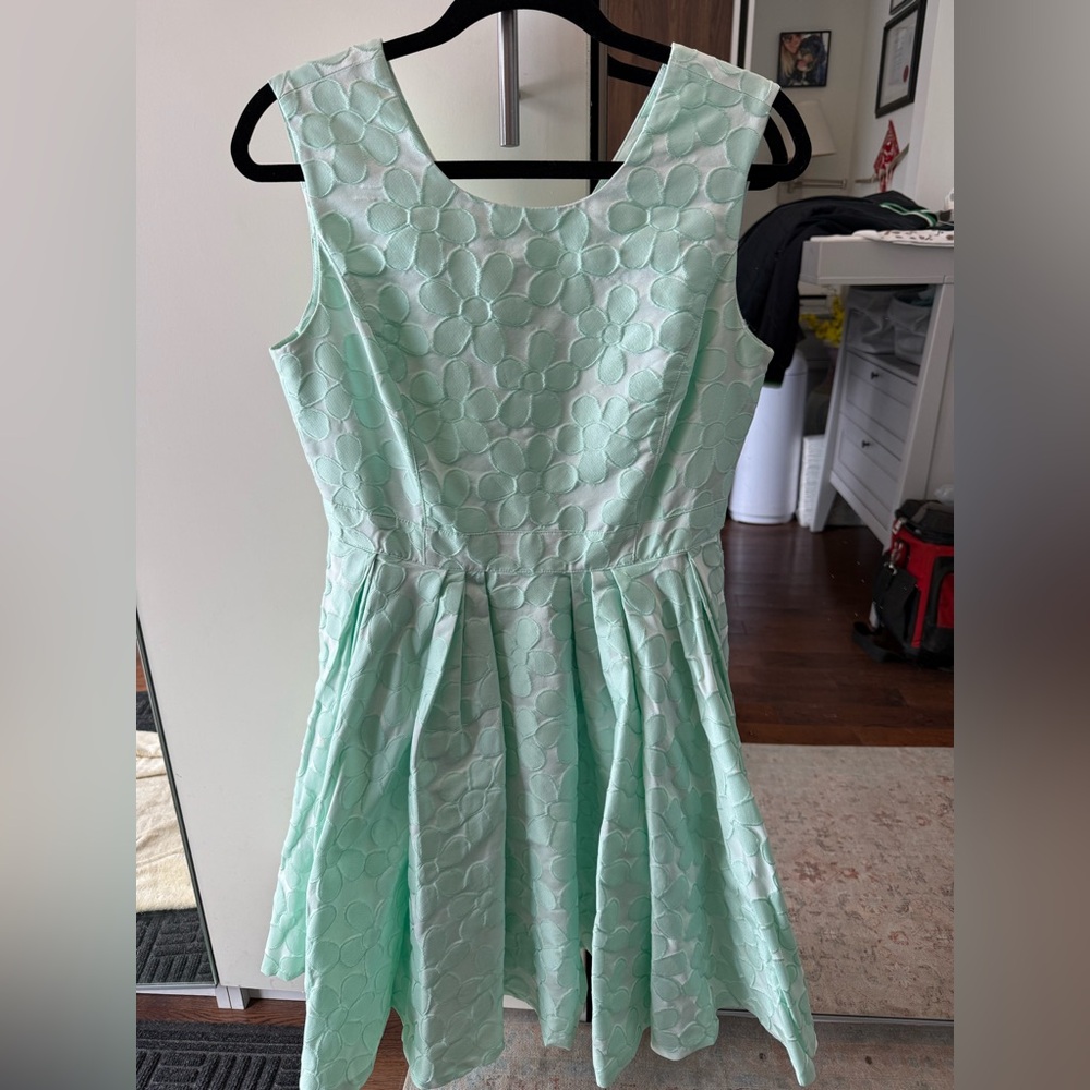 Mint Green Sleeveless Dress
